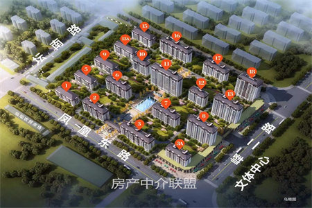 正大城市花园3室2厅1卫77万128m2出售